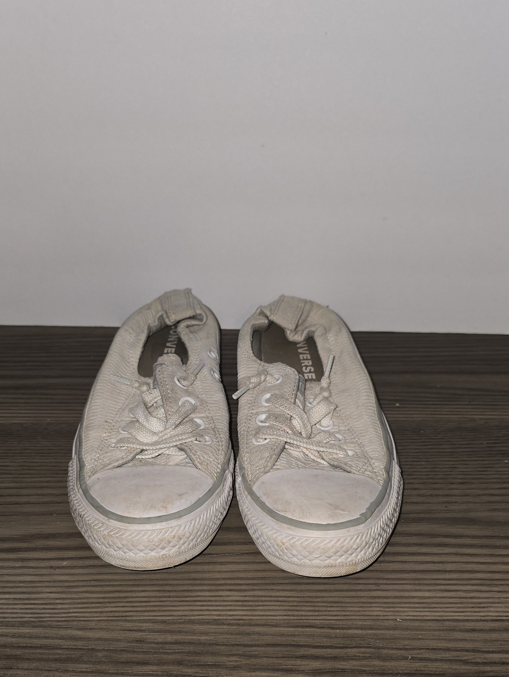 Converse Women's Low-Top Canvas Sneakers in Off-White #113